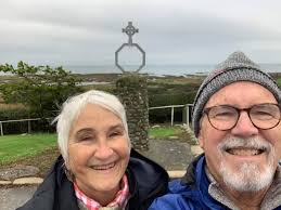 Cae'r-Ilwyn above Egryn Abbey.