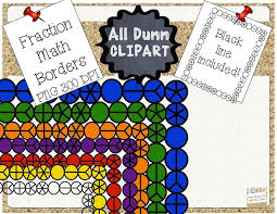 Fractions Math Borders Math Border Math Fractions Fractions