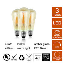 Retrofit Lighting 40 Watt Equivalent E26 Dimmable Led Edition Stick Light Bulb Amber Reviews Wayfair