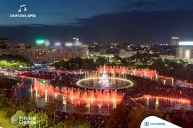 Fântânile din piaţa unirii vor oferi vizitatorilor show uri multimedia în fiecare vineri sâmbată şi duminică în intervalul orar 20 00 21 00 projects seminar 2019 chist era. Simfonia Apei Seebucharest Ro