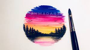 That way you have your paints ready and if you thought you couldn't paint a breathtaking watercolor landscape before, these eight examples should have changed your mind. Watercolor Sunset For Beginners At Paintingvalley Com Explore Collection Of Watercolor Sunset For Beginners