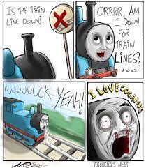 Thomas The Train Loves Cocaine Memes