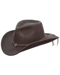 Jack Daniel S Twisted Leather Bend A Brim Wool Felt Crushable Cowboy Hat In 2021 Cowboy Hats Crushable Cowboy Hat Leather Hats