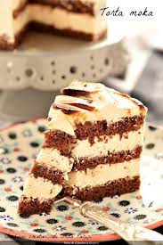 Torta Moka Cioccolato E Caffe Dessert Recipes Desserts Sweet Recipes