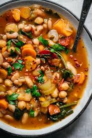 Unfortunately, far too many of us still turn our noses up at the concoction. Three Bean Vegetable Soup Vegan Crowded Kitchen