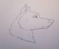 Draw a line below the head. How To Draw A Wolf Head 15 Steps Instructables