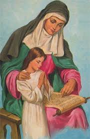 Anne Also Anna Is Believed To Be The Mother Of The Virgin Mary And The St Anne Blessed Mother Mary Blessed Mother