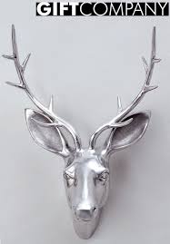 Hirschkopf Giftcompany Aus Aluminium 50cm Silber Hirschgeweih Gift Company Neu In Mobel Amp Wohnen Dekoration Skulpture Hirschkopf Hirschgeweih Hirsch Deko