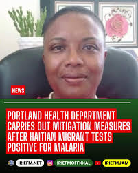 The Portland health department has assured that measures have been taken to  prevent the re-introduction of malaria, after a Haitian migrant, who  recently arrived by boat, tested positive for the ...