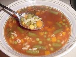 Campbell S Abc S Vegetarian Vegetable Soup Recipe Food Com Recipe Vegetarian Vegetable Soup Vegetable Soup Recipes Vegetable Soup Healthy