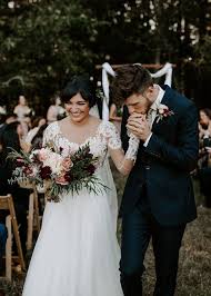 We Re Obsessing Over These Joyful And Sweet Wedding Recessional Photos Wedding Recessional Wedding Vintage Wedding