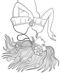 It is believed that the unicorn is attracted to purity and innocence, giving rise to the legend of the virgin and the unicorn. Upside Down Woman Long Hair Stock Illustrations 20 Upside Down Woman Long Hair Stock Illustrations Vectors Clipart Dreamstime