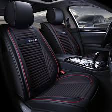 Pu Leather Universal Car Seat Cover Auto Seat Covers For Opel Antara Astra G H J Corsa D Insignia Meriva Mo Leather Car Seats Leather Car Seat Covers Car Seats