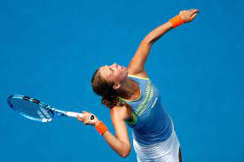 Wielkoszlemowy występ i po raz czwarty awansowała do iv rundy. Anett Kontaveit Photos Photos 2018 Australian Open Day 7 Australian Open Photo Opening Day