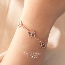 Fußkettchen mit Buddha-Steinen