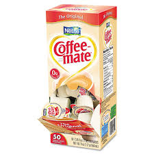 • 24 count box of nestle coffee mate original liquid coffee creamer singles. Nestle Coffee Mate Liquid Creamer Original 3 Pack 50 Count Each Amazon Com Grocery Gourmet Food