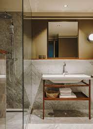 No contemporary bathroom design is complete without a stylish modern vanity unit. Sandra Tarruella Interiorists Offers The Best Modern Bathroom Designs