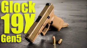 The g19 gen5 features over 20 design modifications from its gen4 predecessor, including the glock marksman barrel, an ndlc finish. Glock 19x Gen5 Youtube