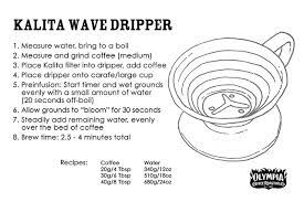 Kalita Brew Guide Coffee Equipment Brewing Coffee Drink Recipes