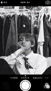 Kpop bts bangtan boys jewelry gifts set for army ,v jungkook. Bts V Aesthetic Camera Screen Poster Frankly Wearing