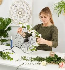 Blumen Lampe Diy Kunstblumen Blumen Selber Basteln