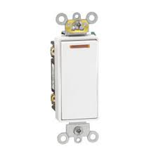 5633 2w Leviton 5633 2w 3 Way Decora Plus Illuminated Light Switch Commercial Grade 20a White 120v