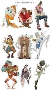 こ行 on twitter 擬人化 イラスト 海賊アート onepiece イラスト