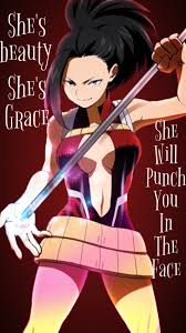 Hd wallpapers and background images. Posting What I Love Momo Yaoyorozu Wallpaper