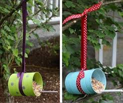 Vogel Futterhaus Dose Bastelideen Bastelideen Ideen Zum Selbermachen Fur Kinder Basteln Fruhling Kinder
