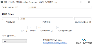 To avoid a waste of resources the sae j1939 stack is to a large extend configurable and scalable. A Free Tool For Sae J1939 Pgn To Can Id Conversion Mach Systems S R O