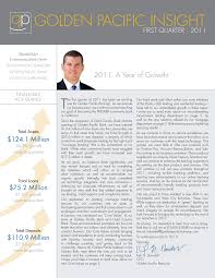 GOLDEN PACIFIC INSIGHT