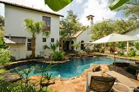 Not huge admittedly but you are immersed in rainforest and you have your very own changing cabana with. Gary Pools Project Photos Reviews San Antonio Tx Us Houzz