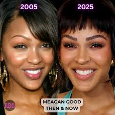 WOW. Meagan Good needs to tell us her skincare secrets! 🔥 #meagangood  #beforeandafter #thenandnow #RRG