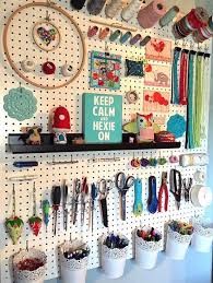However, since this task can be a bit overwhelming at first, it's nice to see examples of it. Top 2019 Elegant Craft Room Ideas One And Only Smarthomefi Com Pegboard Craft Room Sewing Room Organization Space Crafts