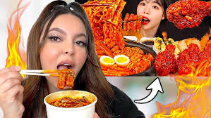 ‫تحدي أكلت أكل كوري لمدة اسبوع كامل!!😱 مرضت…🤢 - YouTube‬‎