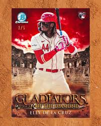 Topps | ????? ????: Our newest case hit coming to 2024 Bowman… Gladiators of the Diamond. | Instagram