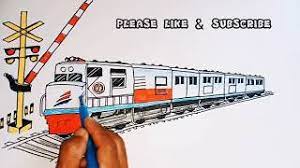 Sebelumnya sudah diberikan sketsa gambar kereta api yang sangat sederhana bisa dilihat. Wow Keren Banget Ya Kata Kereta Api Jadi Gambar Kereta Api Cara Belajar Mengambar Kereta Api Youtube
