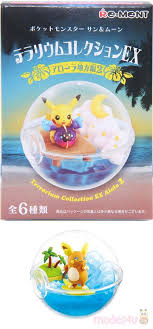 Re Ment Of Pokemon Terrarium Collection Ex Alola 2 Pokemon Terrarium Pokemon Pokemon Collection