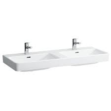 laufen pro s doppelwaschtisch 120 cm unterbaufahig mit 2 hahnlochern und wash basin double basin laufen