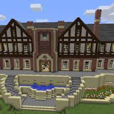 Easy minecraft house blueprints plan wdy chic country farmhouse easy water docked house minecraft tower blueprints layer by layer beautiful cute easy house 8 of my world if you are planning a small. Huge Modern Mansion Blueprints For Minecraft Houses Castles Towers And More Grabcraft