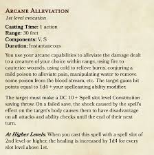 A complete list of harry potter spells and their meanings unlock a door, disarm an enemy, or erase someone's memory; Healing Spell For Wizards And Sorcerers V2 Unearthedarcana Healing Spells Healing Dungeons And Dragons Homebrew