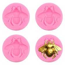 4 Pcs Bumble Bee Cake Silicone Molds 3D Insect Shape Fondant Chocolate  Candy Moulds Epoxy Resin Casting Moulds for DIY Jewellery Making Craft Cake  Decorating Tools : Amazon.co.uk: Home & Kitchen