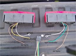 It sounds like you have a trailer taillight that grounds through the mounting hardware. Boat Trailer Lights Are Easy To Understand And Change