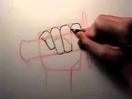 How to draw hands & fists for beginners. How To Draw A Hand Holding A Sword Audio Re Upload Youtube