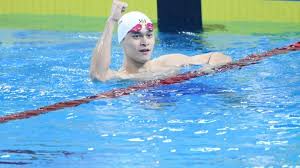 In 2012, sun became the first chinese man to win an olympic gold medal in swimming. Jue15ehi8hih8m