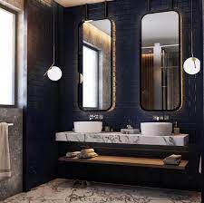 Mirrors Pendant Lights First Sense On Instagram Bathroom By Echelle Architects Bathroom Pendant Bathroom Decor Bathroom Pendant Lighting