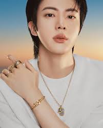 Flawless. We're talking about both @jin and @fredjewelry's diamonds. BTS's  Jin is serving pure sunshine vibes