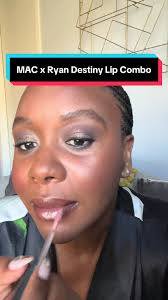 Ryan Destiny Mac Cosmetics Lip Combo Review