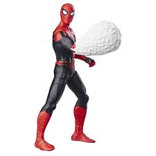 Far from home peter parker and his friends go on a summer trip to europe. Marvel Spider Man Far From Home Web Punch Spider Man Action Figure Walmart Com Walmart Com