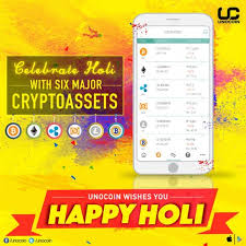 unocoin wishes you happy holi celebrate holi today with